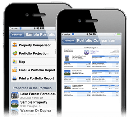 The Property Evaluator App lets users quickly evaluate the investment potential of a home