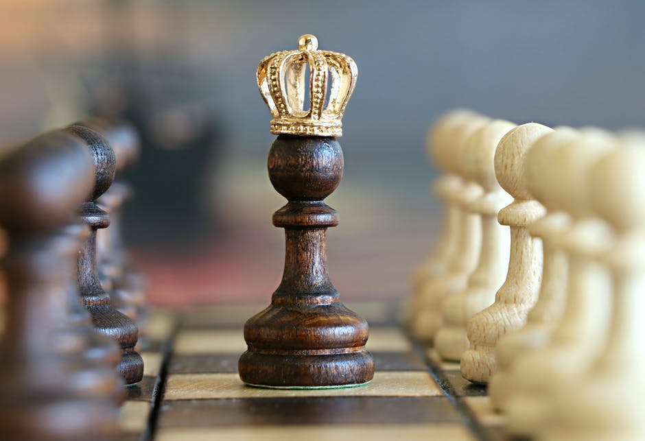 content is king, king in game of chess