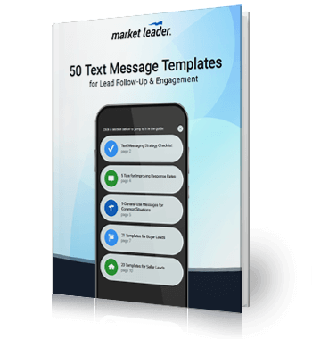 Contact more of your buyer and seller leads with these SMS templates!